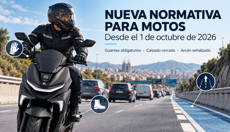 Nueva normativa para motos desde el 1 de octubre de 2026: todo lo que cambia